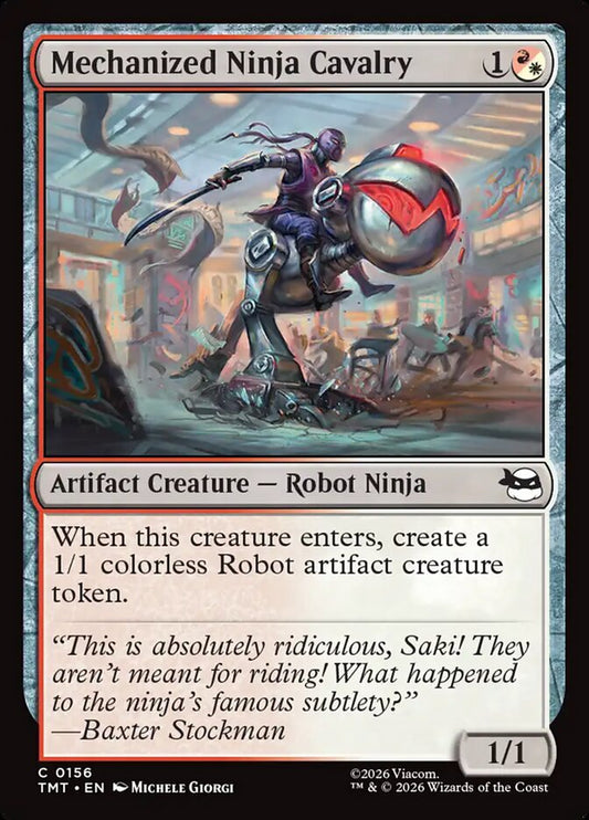 Mechanized Ninja Cavalry front