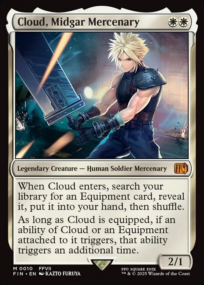 Cloud, Midgar Mercenary front