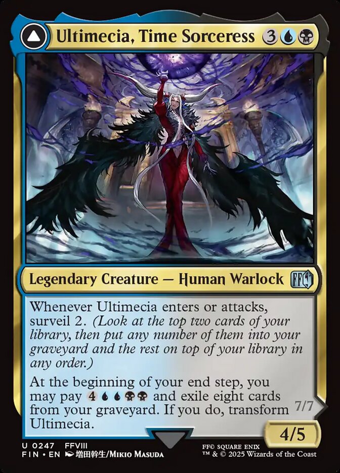 Ultimecia, Time Sorceress // Ultimecia, Omnipotent front