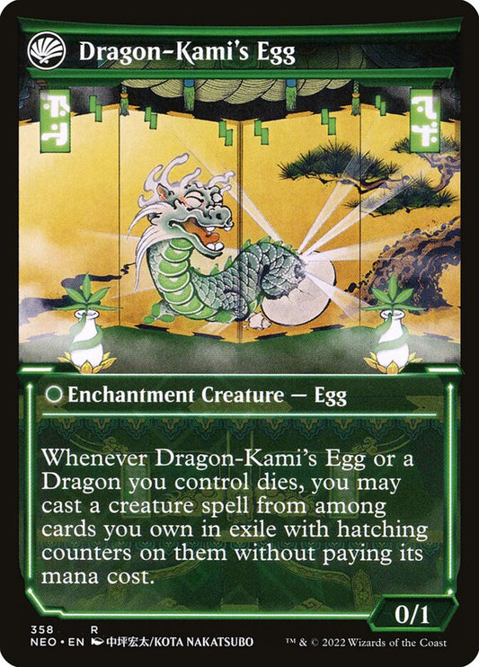 The Dragon-Kami Reborn // Dragon-Kami's Egg back