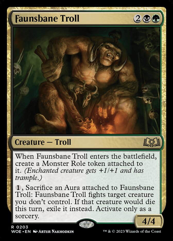 Faunsbane Troll front