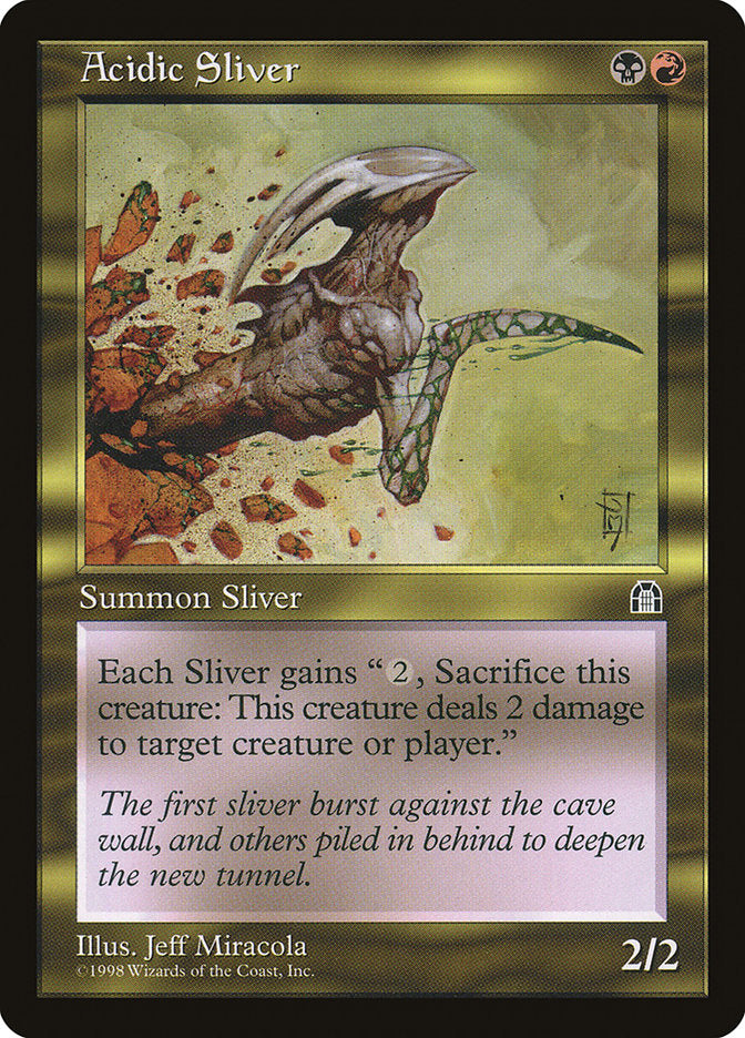 Acidic Sliver front