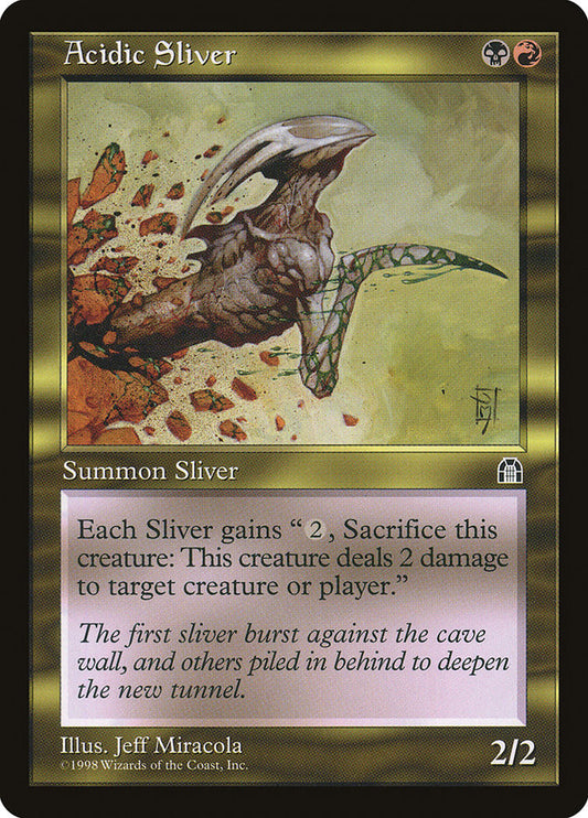 Acidic Sliver front