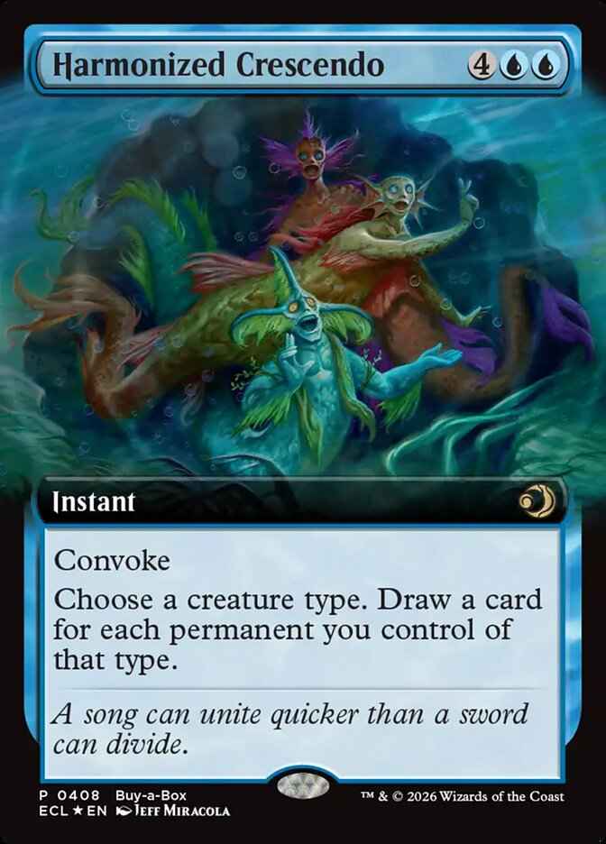 Harmonized Crescendo (Extended Art)  Buyabox