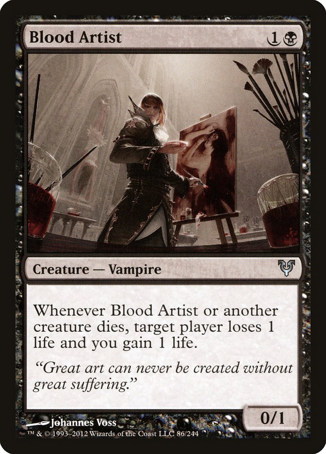 Blood Artist front