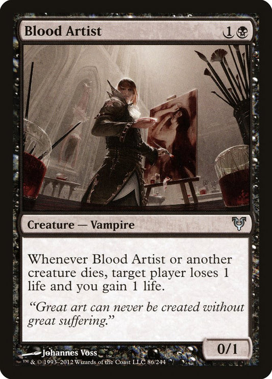 Blood Artist front