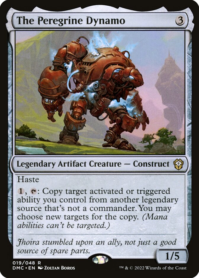 The Peregrine Dynamo front