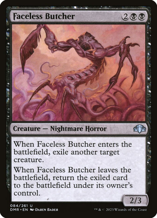 Faceless Butcher front