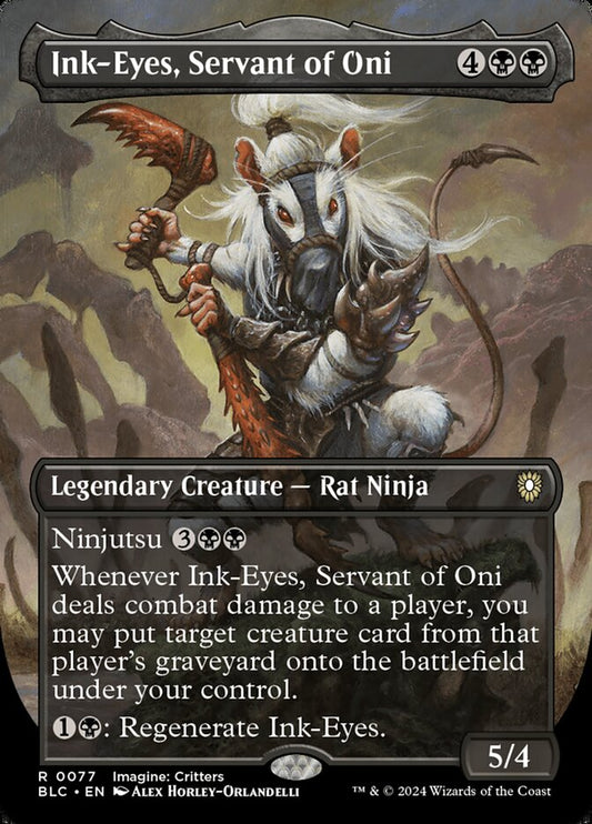 Ink-Eyes, Servant of Oni front