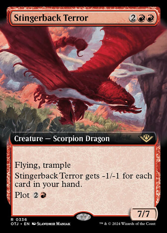 Stingerback Terror front