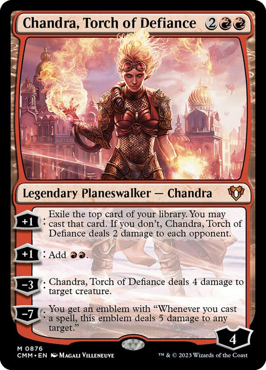 Chandra, Torch of Defiance front
