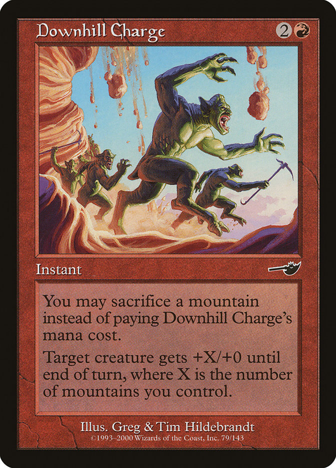 Downhill Charge front