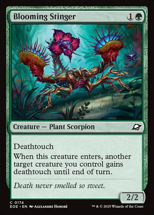 Blooming Stinger front