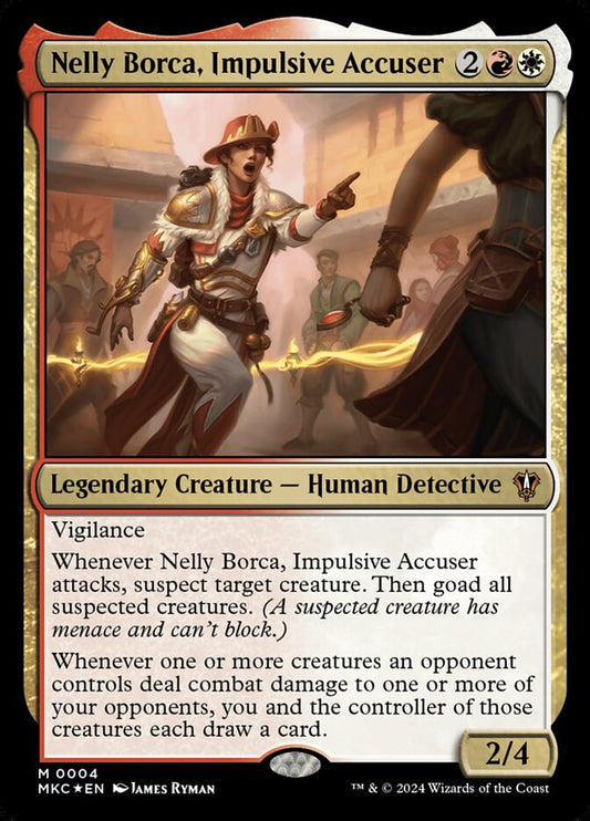 Nelly Borca, Impulsive Accuser front