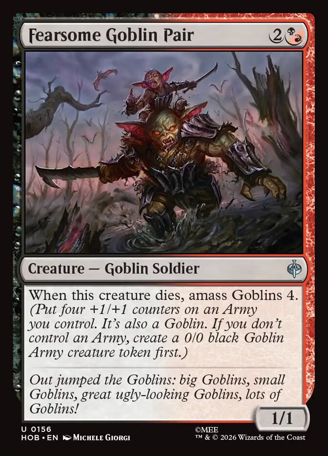 Fearsome Goblin Pair front