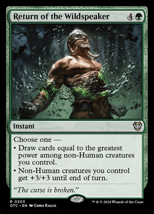 Return of the Wildspeaker front