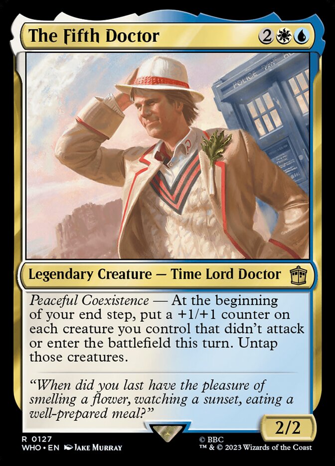 The Fifth Doctor front