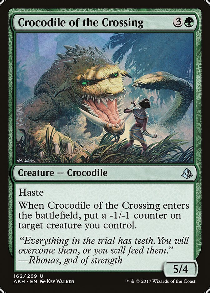 Crocodile of the Crossing front