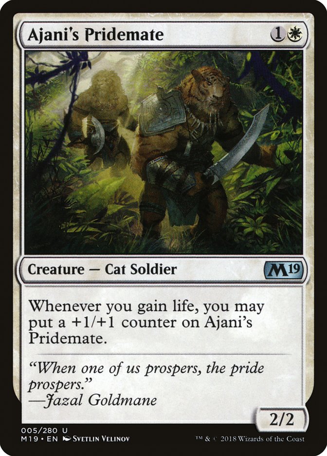 Ajani's Pridemate front