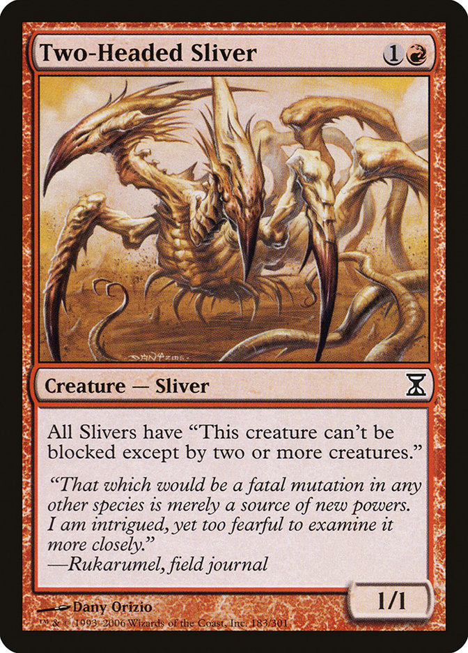 Two-Headed Sliver front