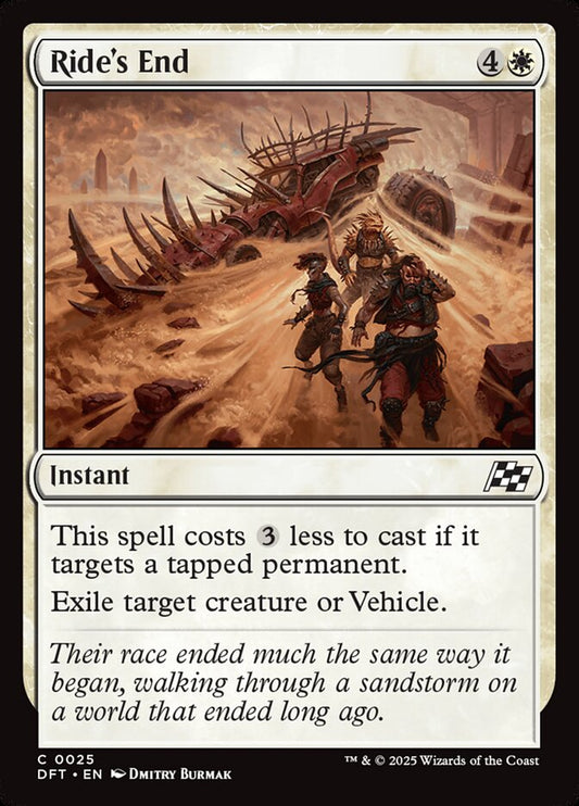Ride's End front