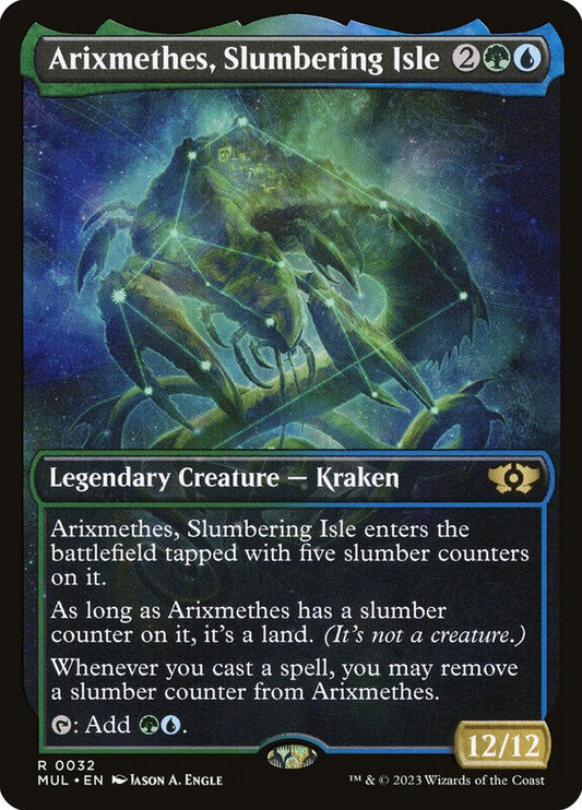 Arixmethes, Slumbering Isle front