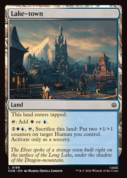 Lake-town front