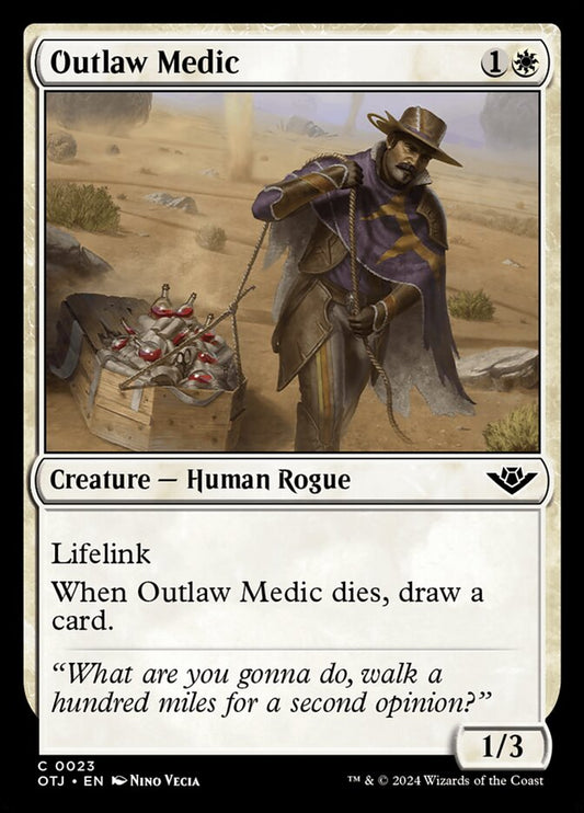 Outlaw Medic front