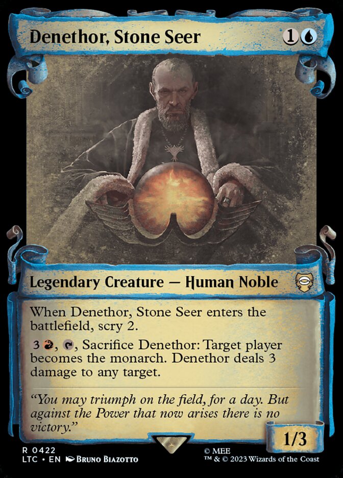 Denethor, Stone Seer front