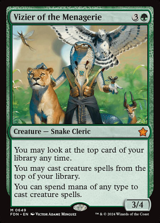 Vizier of the Menagerie front