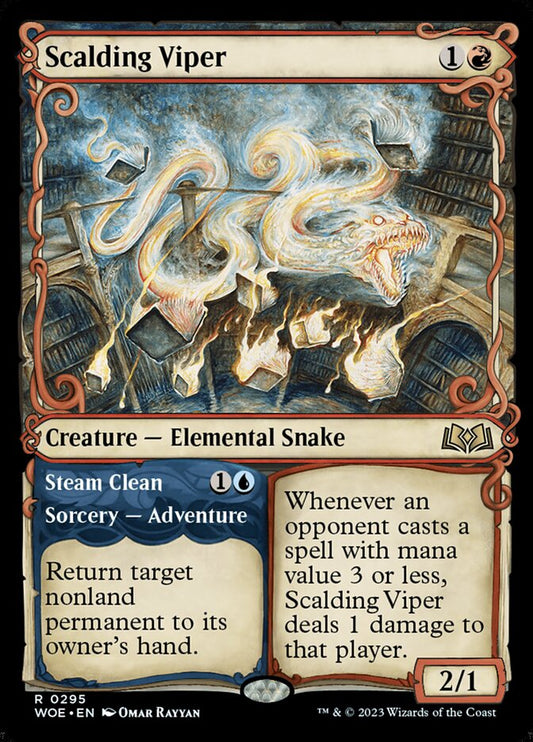 Scalding Viper // Steam Clean back