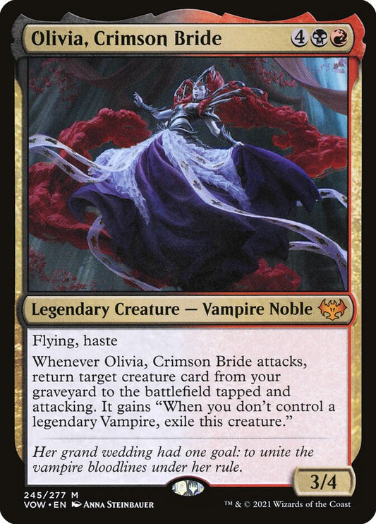 Olivia, Crimson Bride front