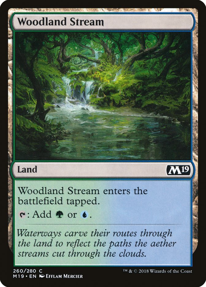 Woodland Stream front