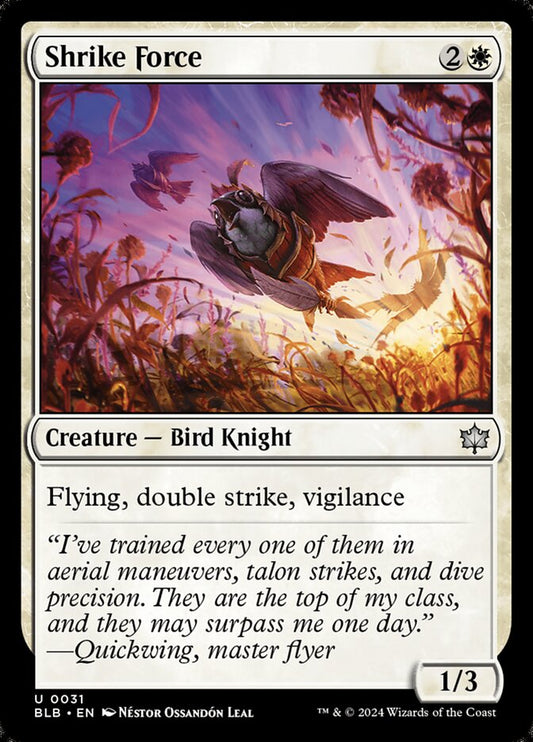 Shrike Force front