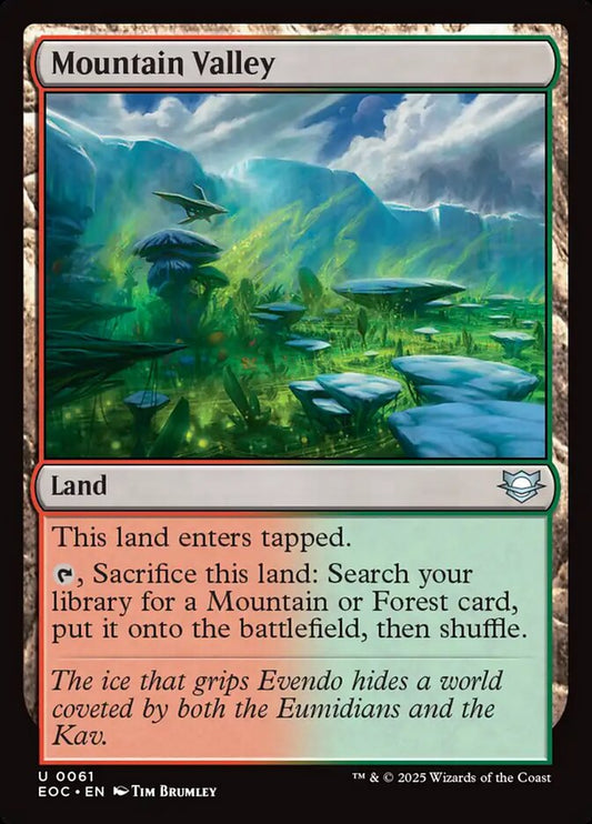 Mountain Valley front