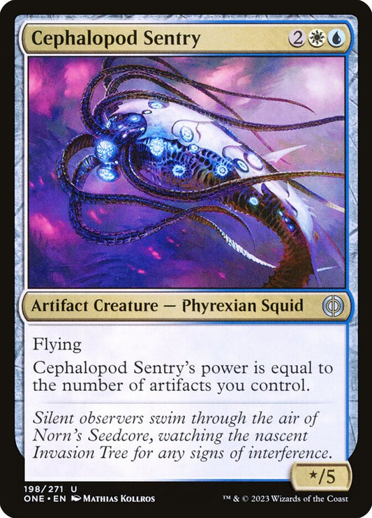 Cephalopod Sentry front