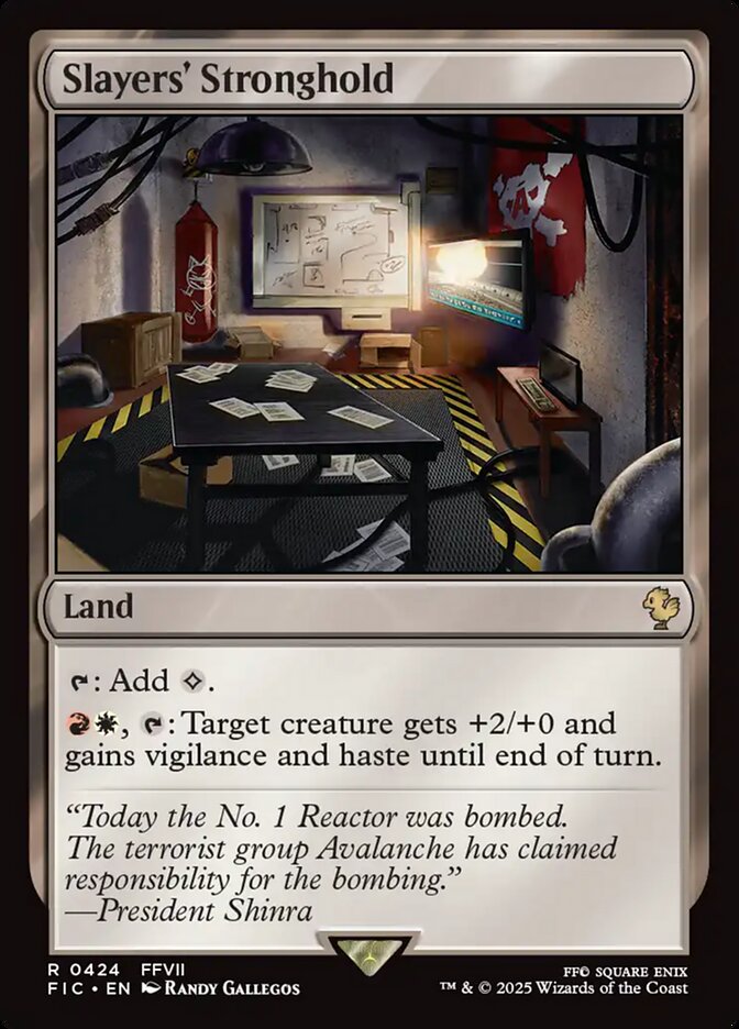 Slayers' Stronghold front