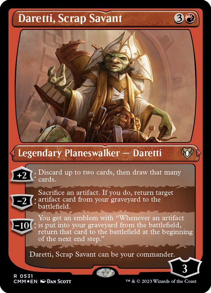 Daretti, Scrap Savant front