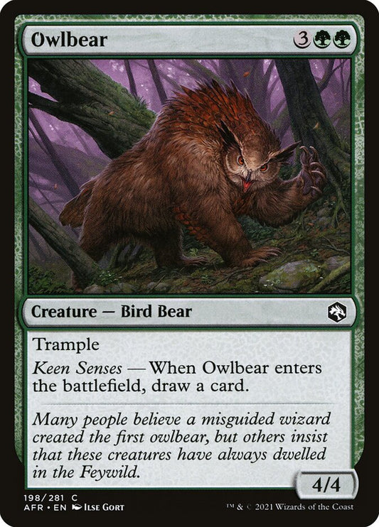 Owlbear front