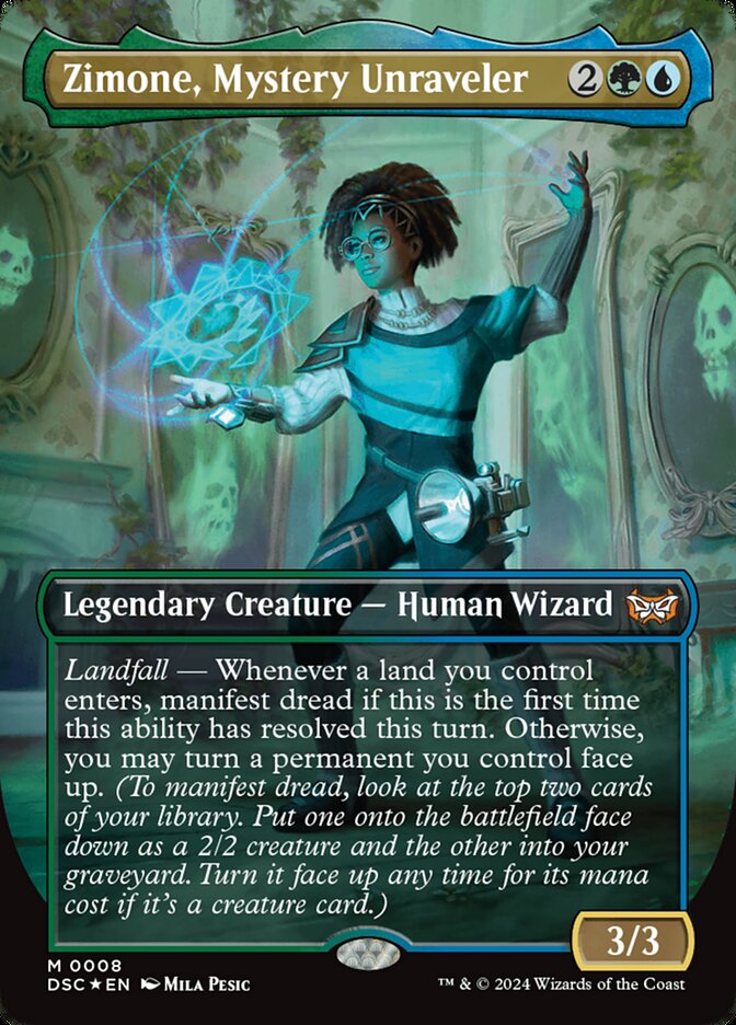 Zimone, Mystery Unraveler front