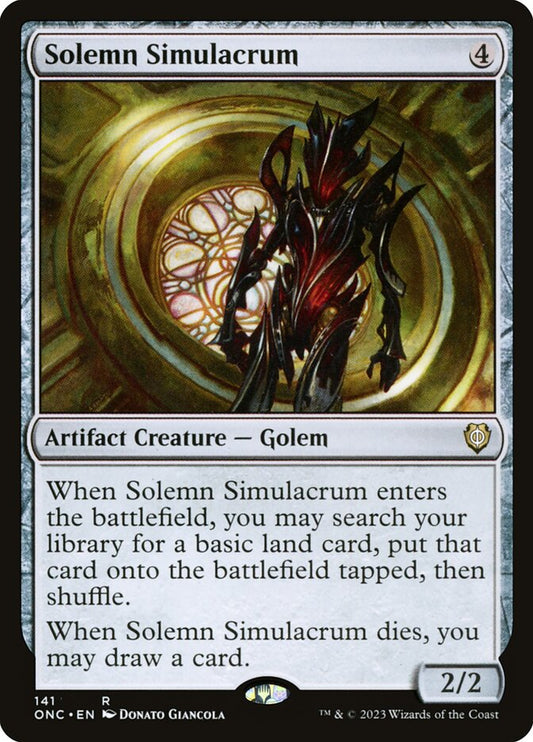 Solemn Simulacrum front