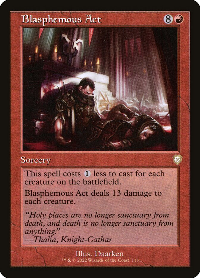 Blasphemous Act front