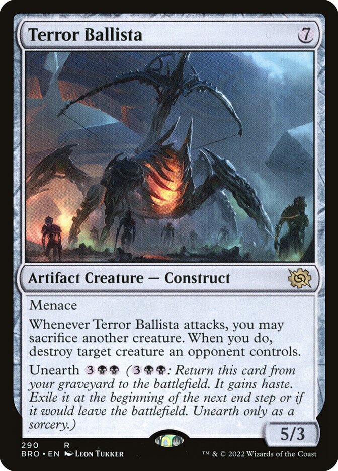 Terror Ballista front
