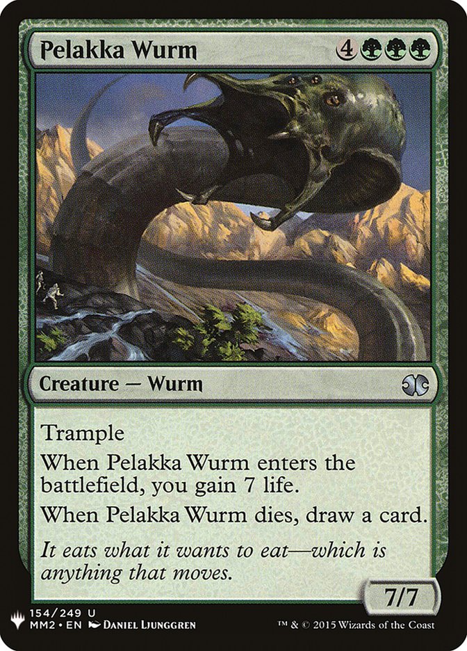 Pelakka Wurm front