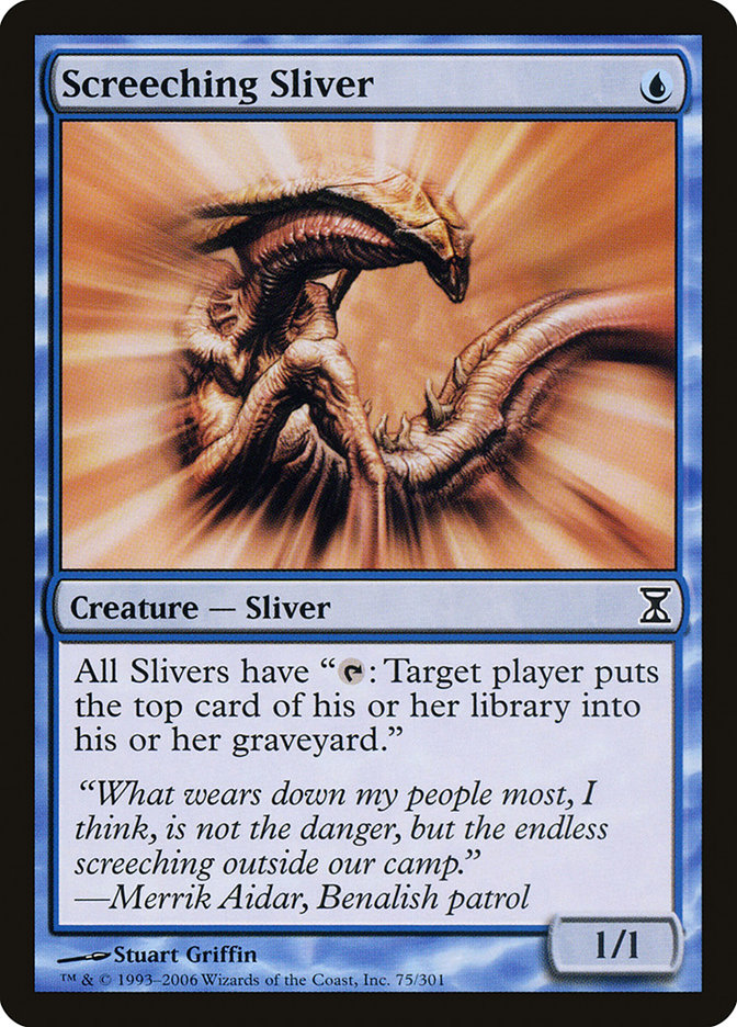 Screeching Sliver front