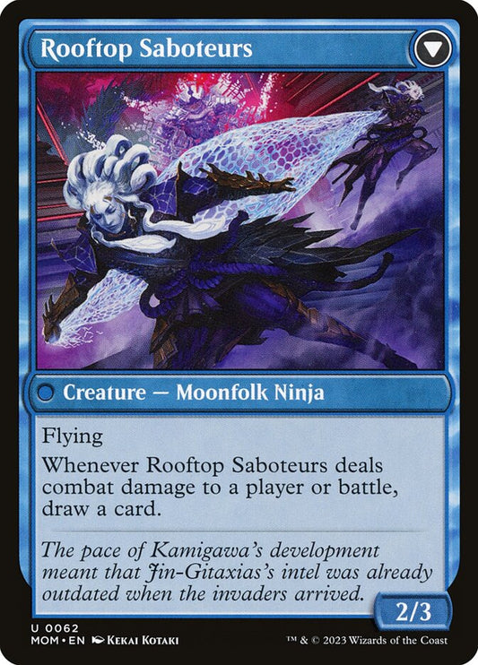 Invasion of Kamigawa // Rooftop Saboteurs back