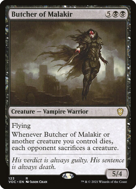 Butcher of Malakir front