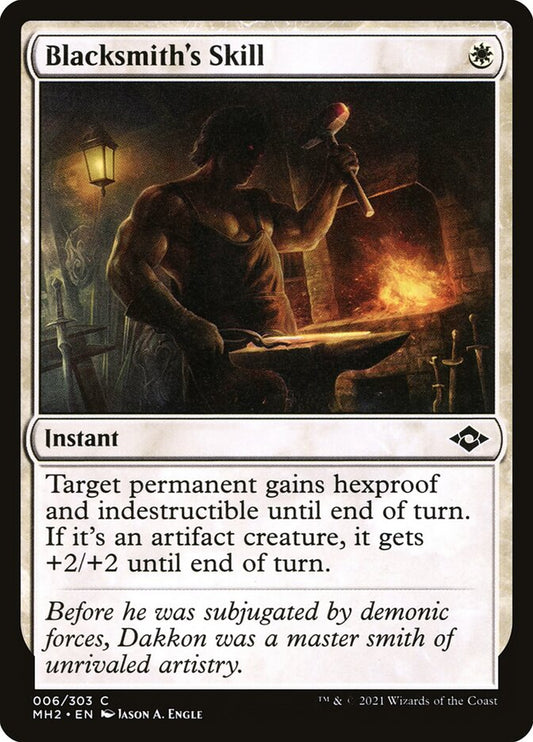 Blacksmith's Skill front