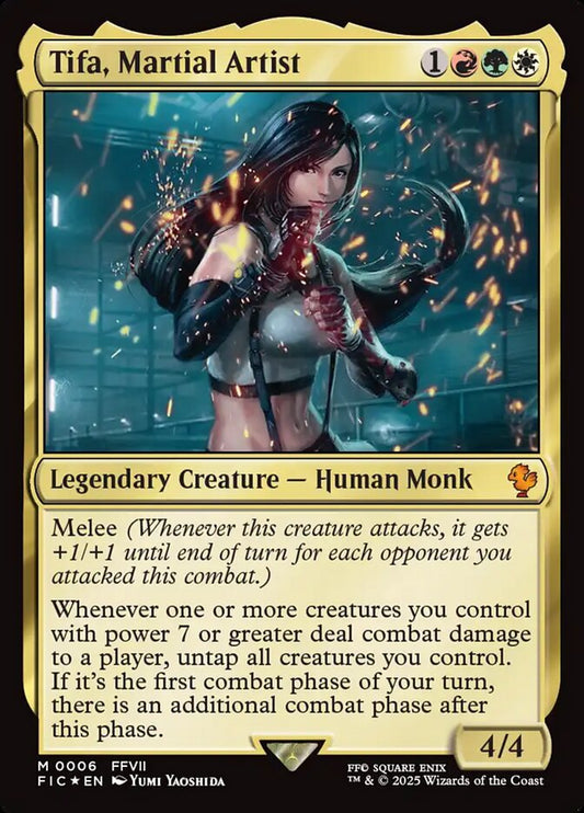 Tifa, Martial Artist front