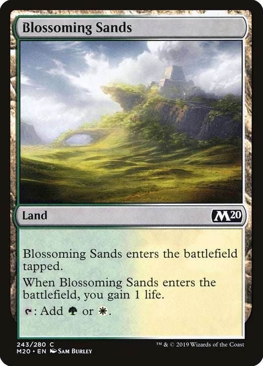 Blossoming Sands front
